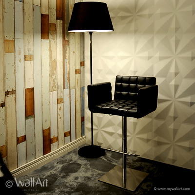 WallArt 3D dekorativni zidni panel, model Kites